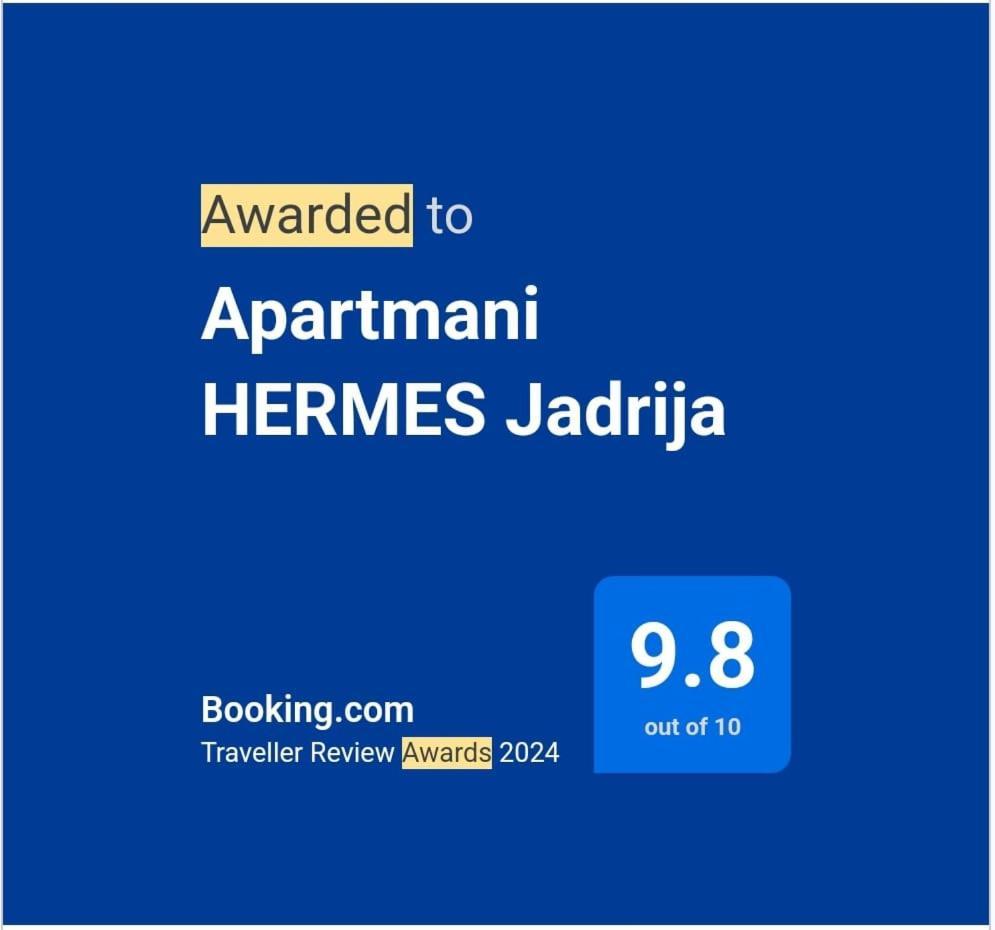 Apartmani Hermes Ядрія Екстер'єр фото